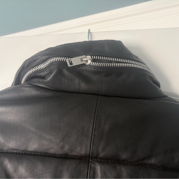 Walter Baker Black Puffer Jacket - Picture 3 of 8